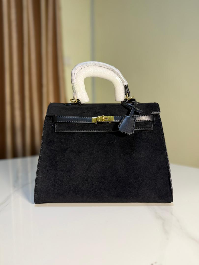 Suede Hermes Kelly
