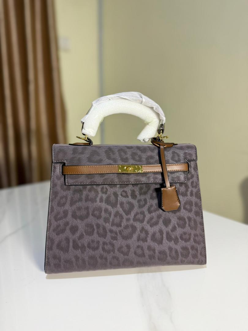 Suede Print Hermes Kelly
